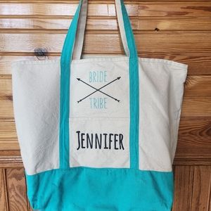 Canvas Bride Tribe Bag
